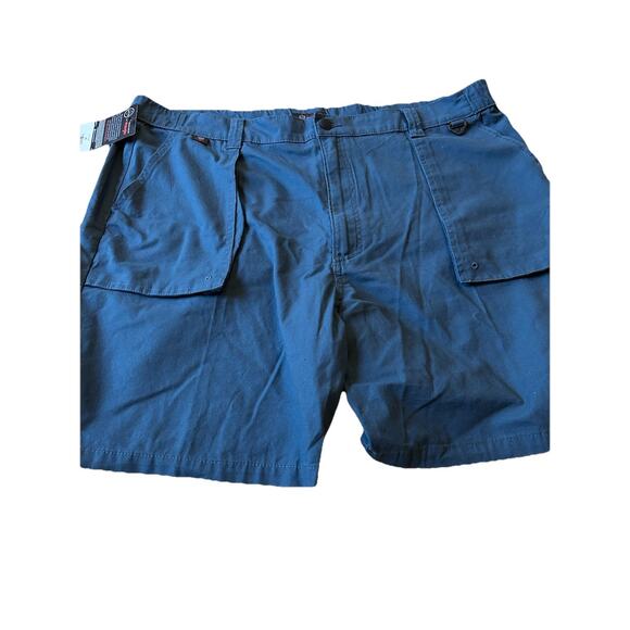 NWT Wrangler Utility Shorts 40 All Terrain Gear Performance Navy Blue Gorpcore - Picture 10 of 10